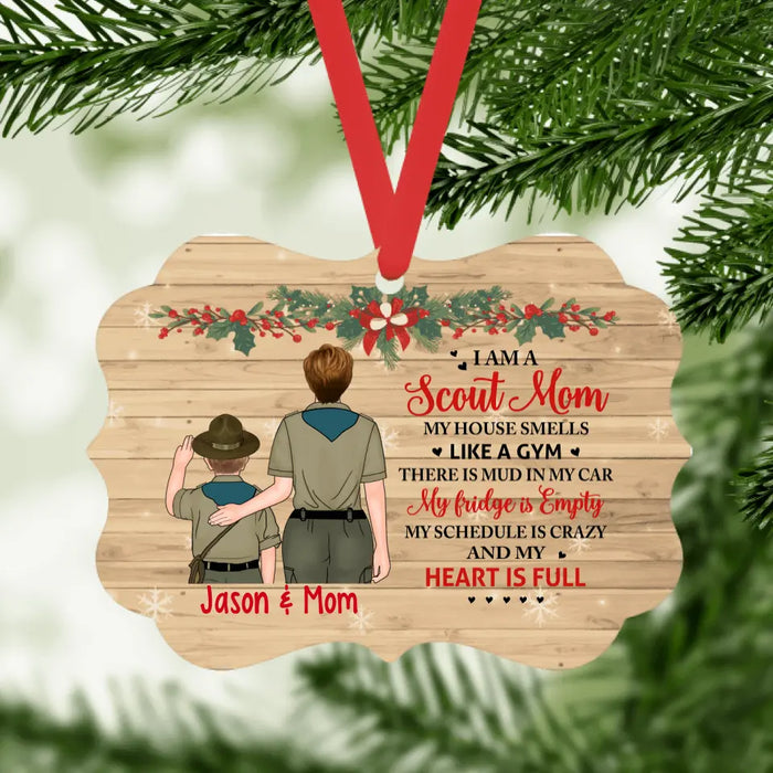 I Am a Scout Mom - Christmas Personalized Gifts Custom Ornament for Mom