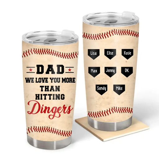 Dad Funny Tumbler Thanks For Not Hitting It And Quitting It Father's Day  Gift