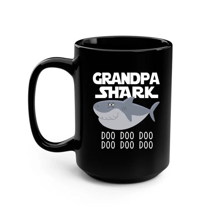 Grandpa Shark Doo Doo Doo Mug, Gift For Grandpa, Father's Day Mug