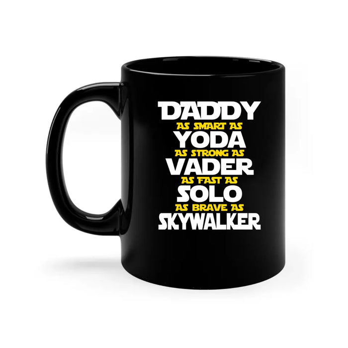 Yoda Best Daddy, funny dad travel mug, Father's Day gift, Star