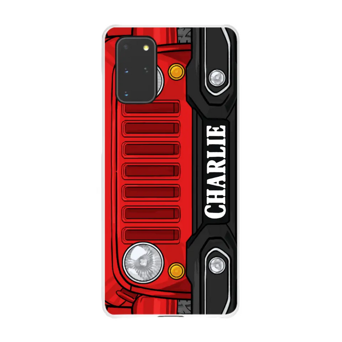 Personalized Phone Case Off-Road Car Custom Name, Gift For Car Lovers