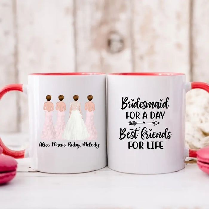 Best Friend for Life - Personalized Gifts Custom Rugby Mug for Dad — GearLit