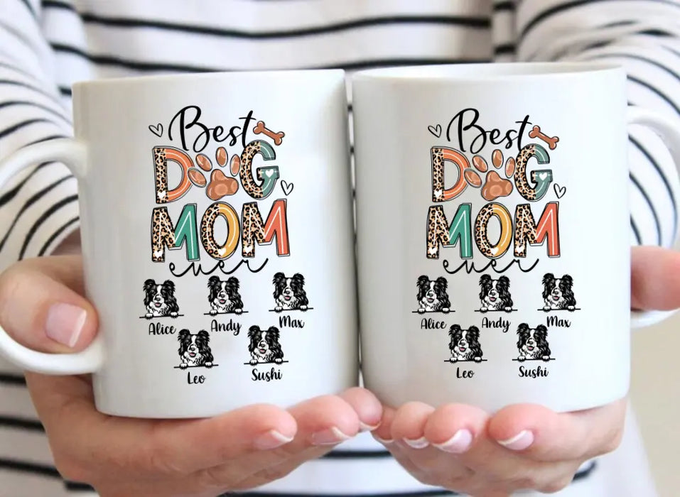 Custom dog mom mug sale