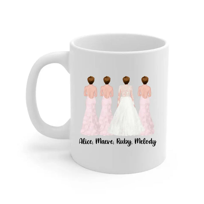 Personalized Maid of Honor Mug / Wedding party gifts — Glacelis