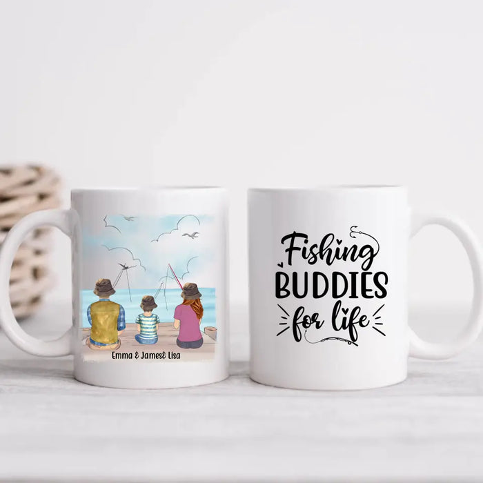 Fishing Partners For Life - Personalized Gifts Custom Fishing Lovers M —  GearLit