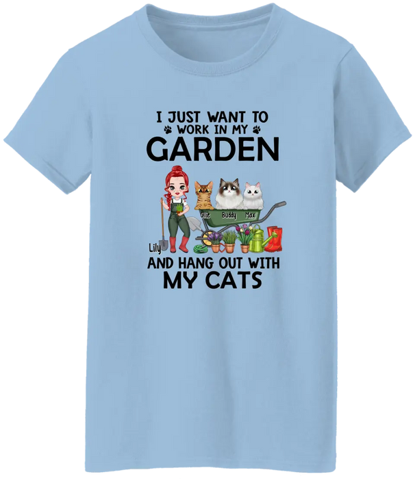 Lily Blue Cat Shirt