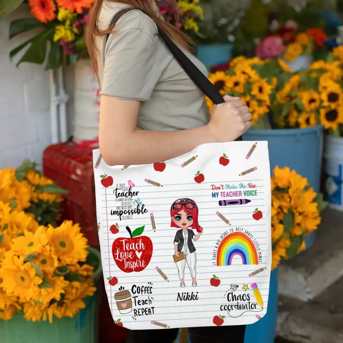 DIY Teacher Tote Gift Idea - Inspiration Made Simple