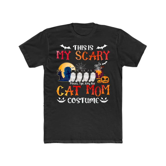 This Is My Scary Cat Mom Costume - Personalized Gifts Custom Cat Shirt For Cat Mom, Cat Lovers