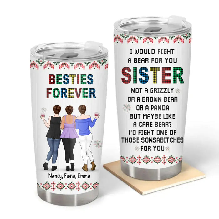 Personalized Mug - Christmas Gifts - Personalized Mug - Sibling Gifts -  Sisters Forever (39017)