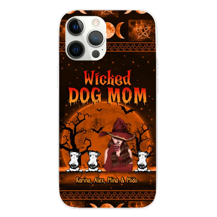 Wicked Dog Mom - Personalized Gifts for Halloween Phone Case for Dog M GearLit Wicked Dog Mom - Personalized Gifts for Halloween Phone Case for Dog M GearLit
