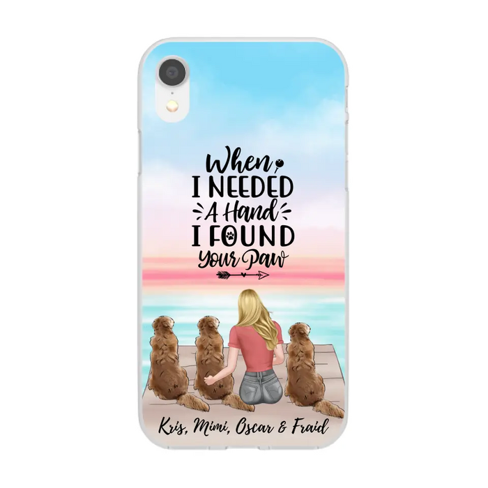 Dogs Forever In My Heart - Personalized Gifts For Dog - Custom Dog Mom Phone Case