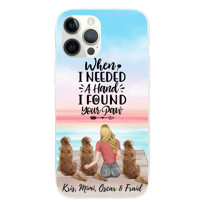 Dogs Forever In My Heart - Personalized Gifts For Dog - Custom Dog Mom Phone Case