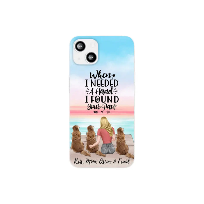 Dogs Forever In My Heart - Personalized Gifts For Dog - Custom Dog Mom Phone Case