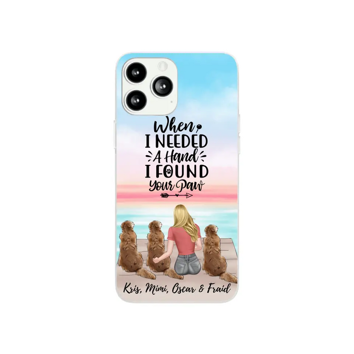 Dogs Forever In My Heart - Personalized Gifts For Dog - Custom Dog Mom Phone Case