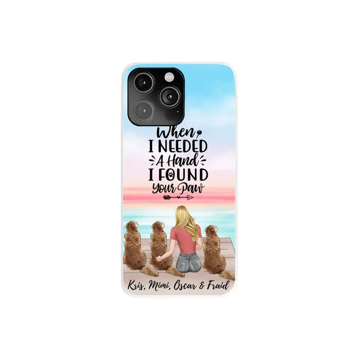 Dogs Forever In My Heart - Personalized Gifts For Dog - Custom Dog Mom Phone Case