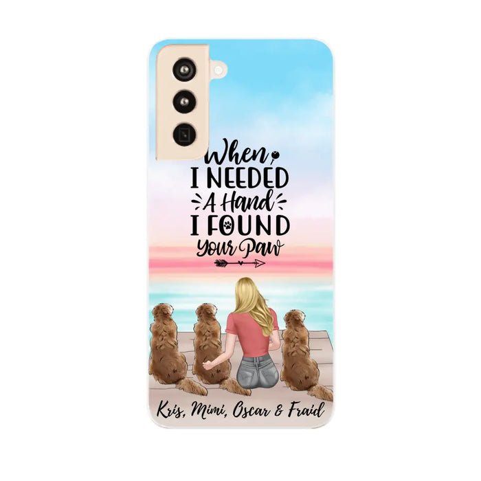 Dogs Forever In My Heart - Personalized Gifts For Dog - Custom Dog Mom Phone Case