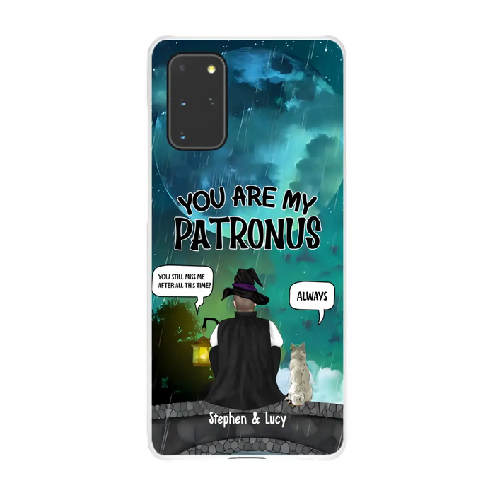 You Are My Patronus - Personalized Gifts Custom Halloween Phone Case For Witches, Dog Cat Lovers