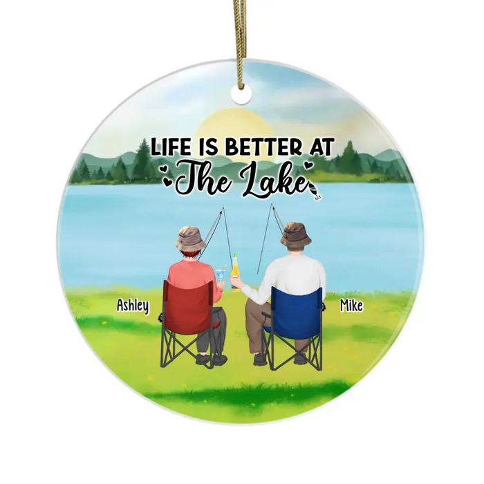 Life Is Better At The Lake - Personalized Gifts Custom Fishing Ornamen —  GearLit