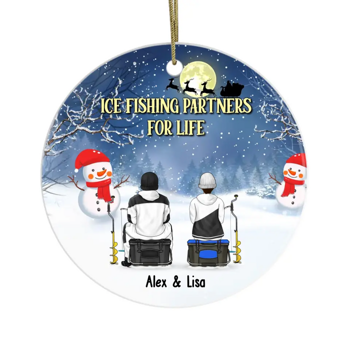 Ice Fishing Partners For Life - Personalized Gifts Custom Ice Fishing —  GearLit