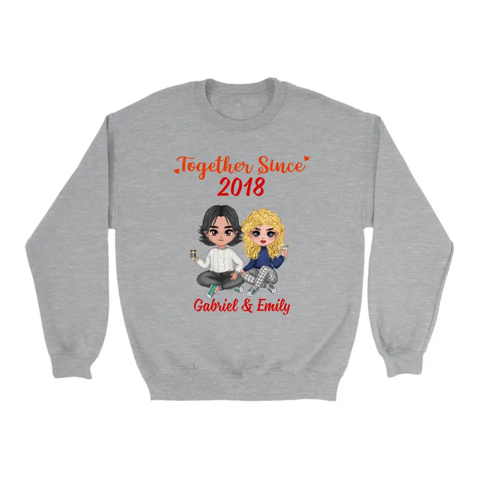 Together since 2018 hoodies sales