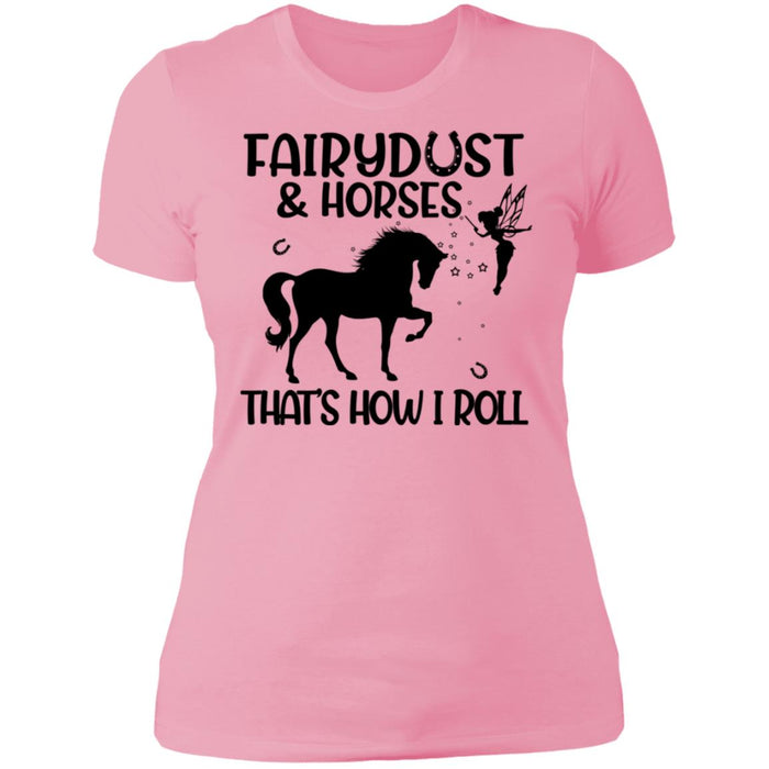 Unisex T Shirt, Fairydust and Horses