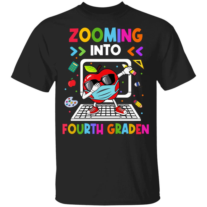 Back to School Quarantine Zooming Into FOURTH Youth T-Shirt