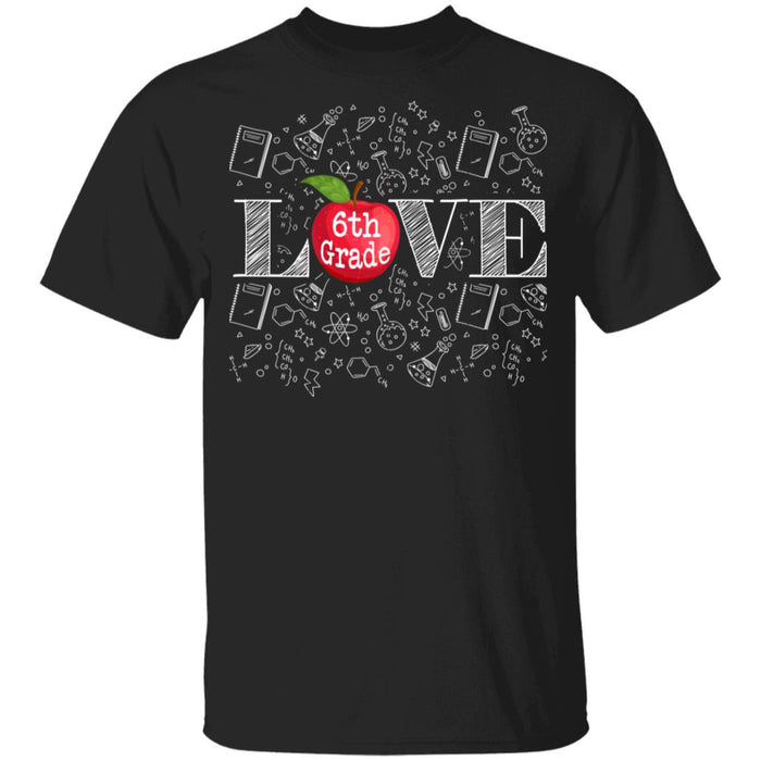 Back to School 6th Grade Math Lover Youth T-Shirt