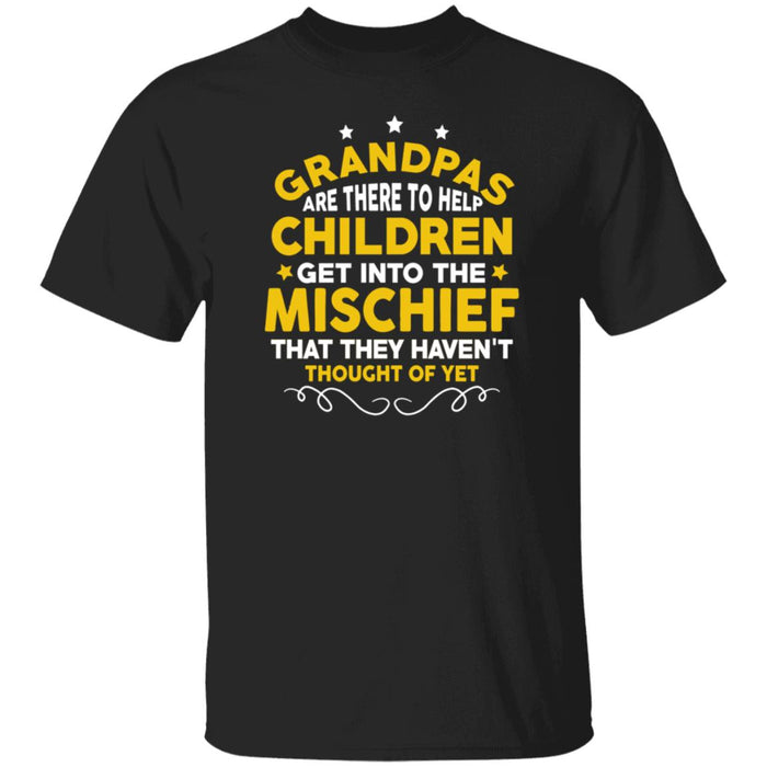 Grandpas are there to help children Unisex T-Shirt