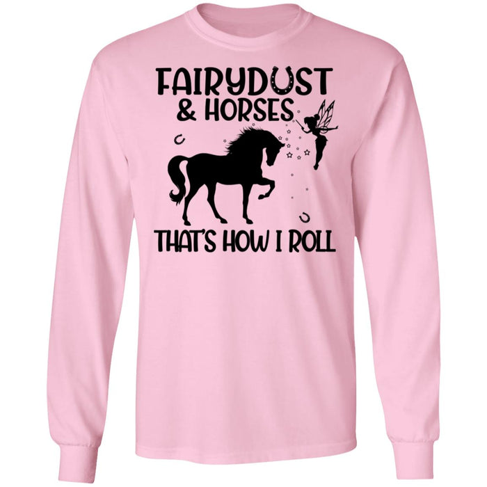 Unisex T Shirt, Fairydust and Horses