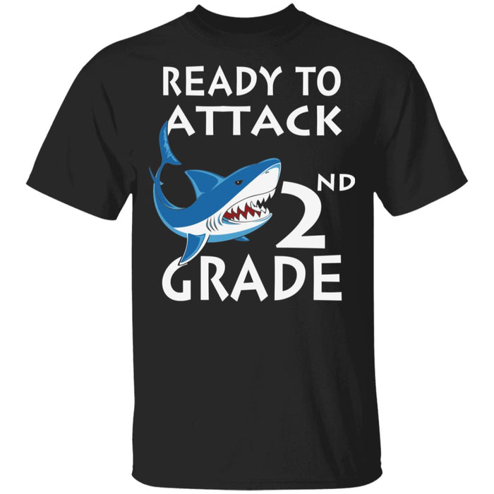 Back to School Ready To Attack 2nd Grade Youth T-Shirt