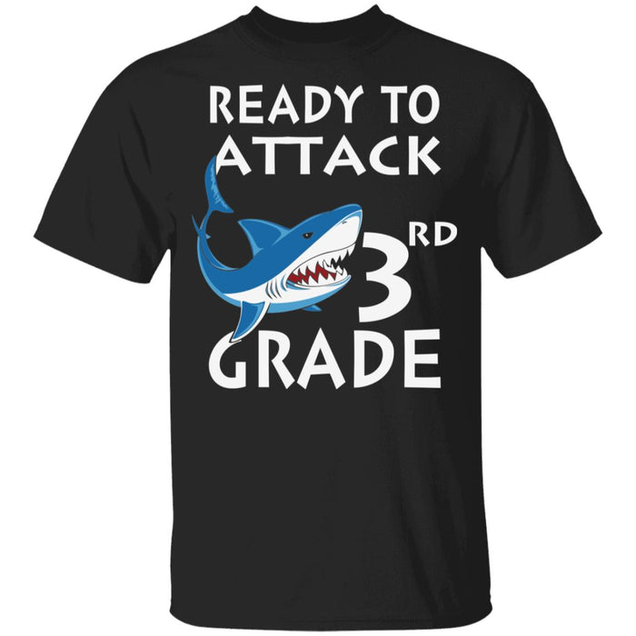 Back to School Ready To Attack 3rd Grade Youth T-Shirt