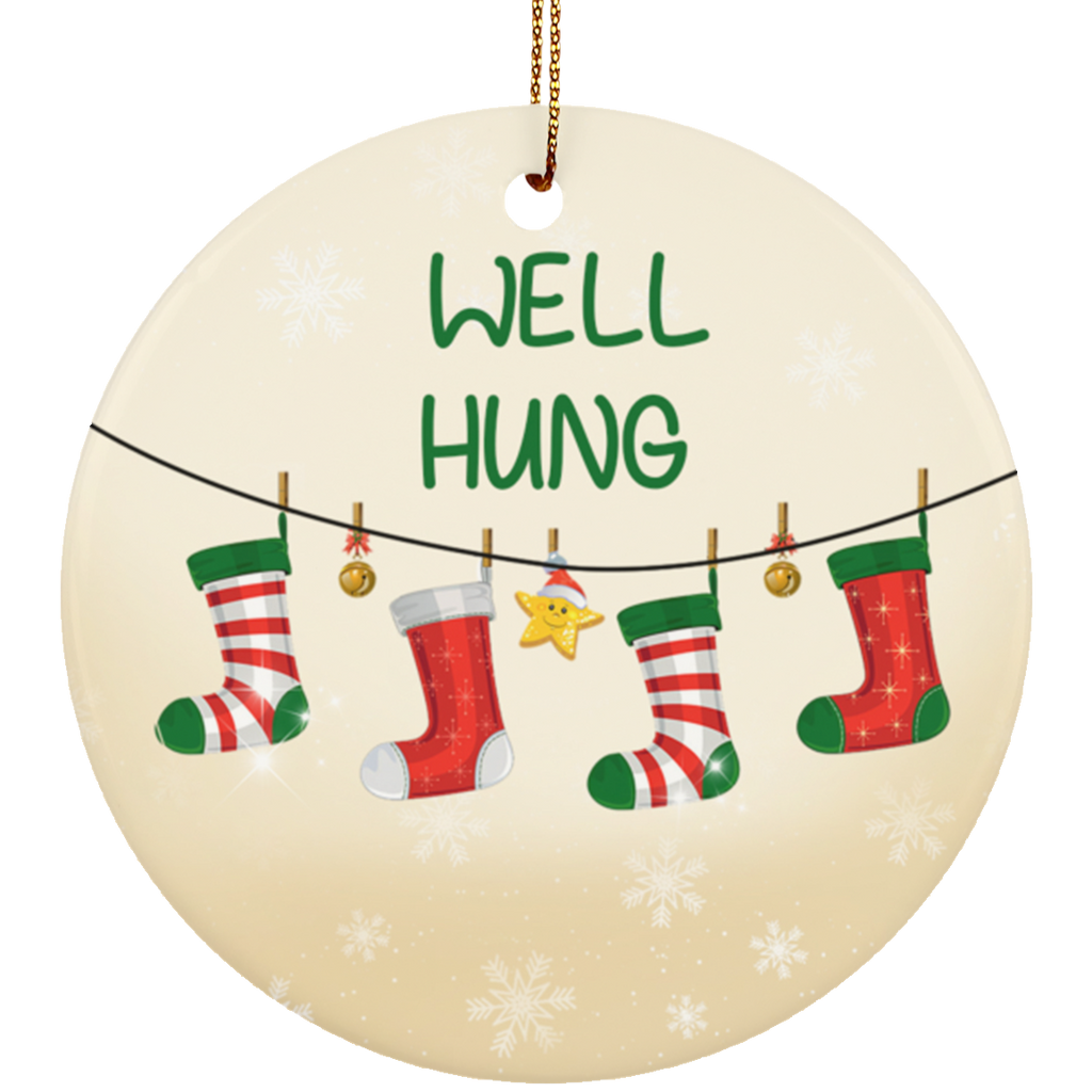 Well Hung Custom Christmas Stocking