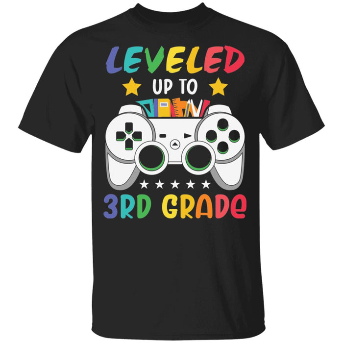 Back to School Leveled Up To 3rd Grade Youth T-Shirt