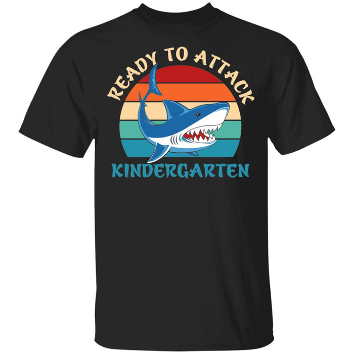 Back to School Ready To Attack KinderGarten Shark Youth Youth T-Shirt