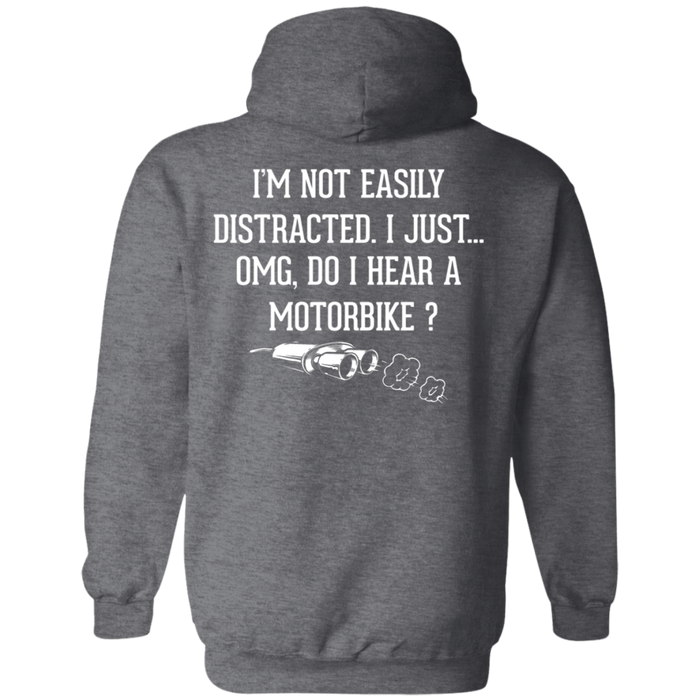 Not Easily Distracted Biker Motorcycle Shirt