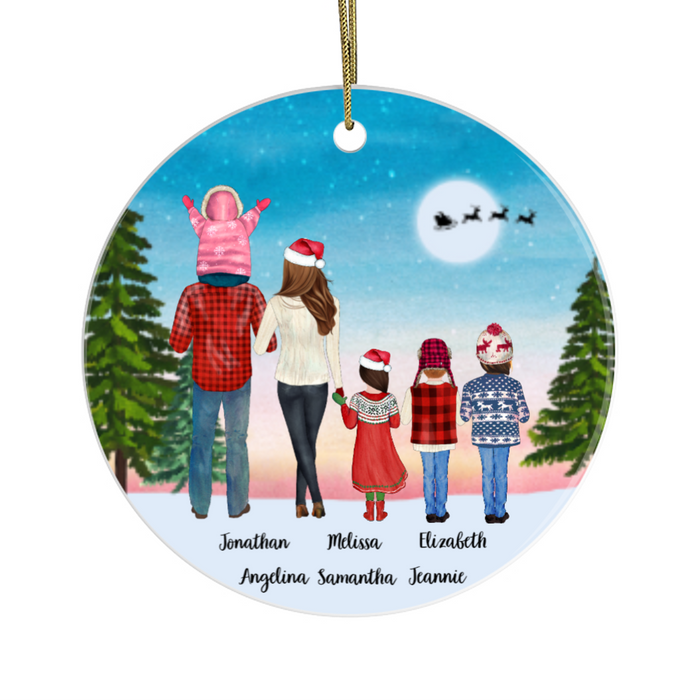 Personalized Gifts Custom Ornament For Family - Parents And Kids - Christmas